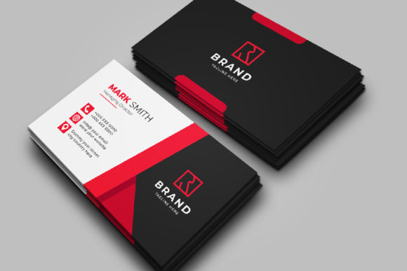 Download Professional Red and Black Business Card - Red and black Collection