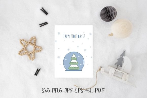 Download Festive Card Happy Holiday|Template PNG - Premium Resources