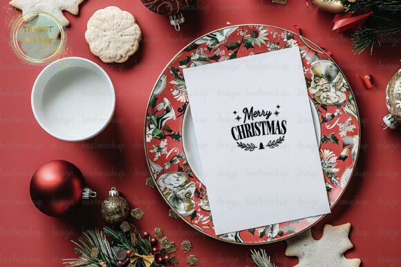 Download Festive Card Scene Mockup - Premium Resources